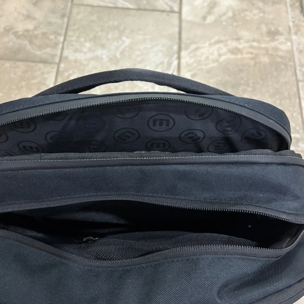 TravisMathew  Backpack Black Mens Travel Laptop Bag New